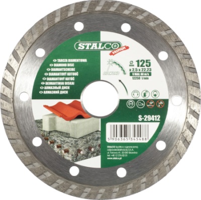 Stalco premium turbo dijamantna ploča 115 mm 29411