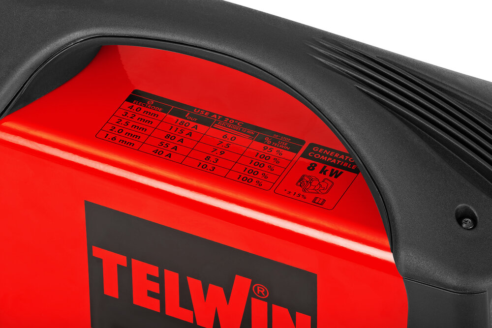 Telwin aparat za zavarivanje rel inverter FORCE 205 (10-200A) 816238 - Slika 7