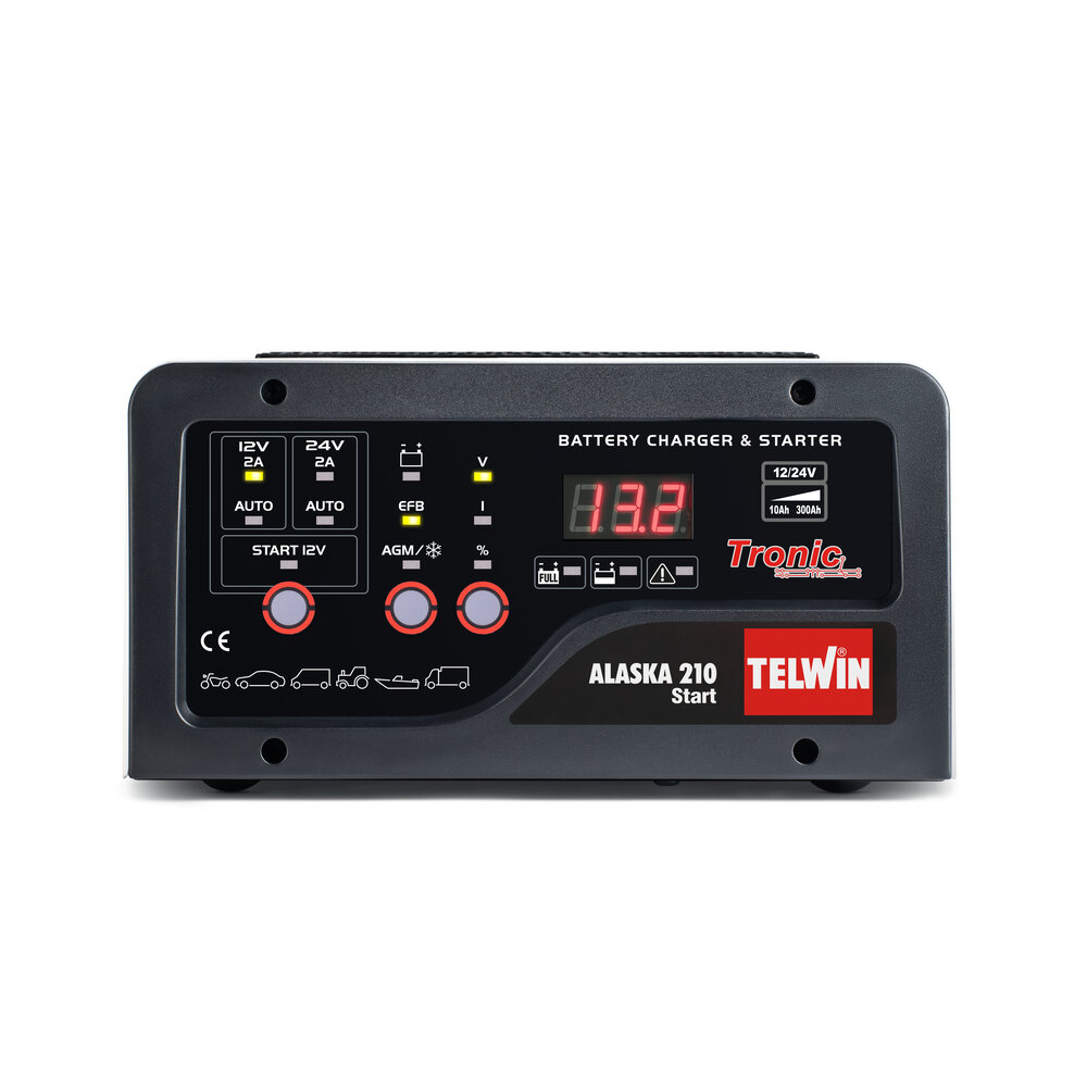Telwin punjač/starter akumulatora ALASKA 210 START 807577 - Slika 3
