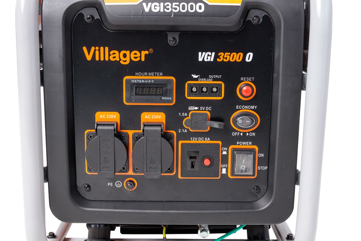 Villager inverterski agregat VGI 3500 3,2kW 2x230V 28kg - Slika 2