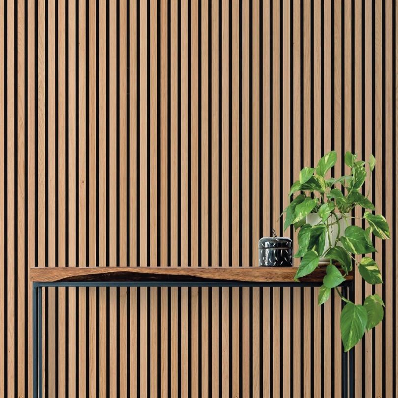Zidni panel Svijetli hrast širina 12.10cm, visina 290cm