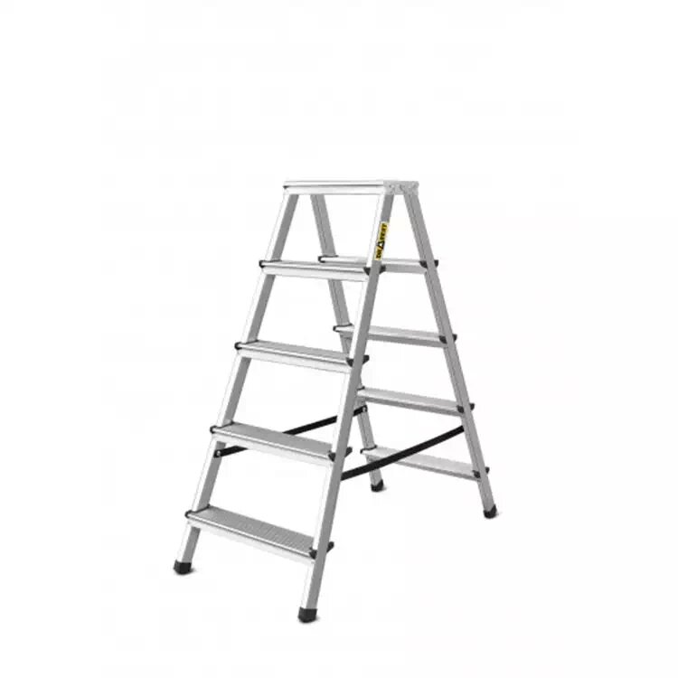 Ljestve dvodj.ALU 5 gazišta 2x5 150kg