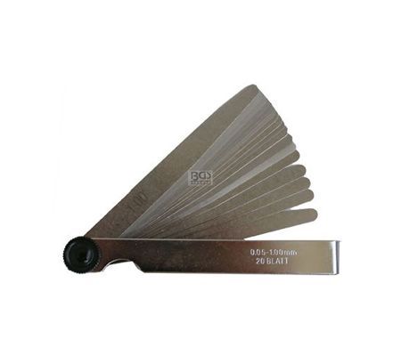 BGS mjerni listići 0,05-1,0mm (20 listića) 3083