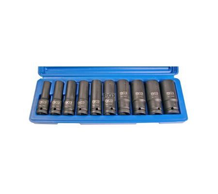 BGS set nasadnih ključeva udarnih dugih 10-24mm 1/2' 10-dij. pro+ 5206