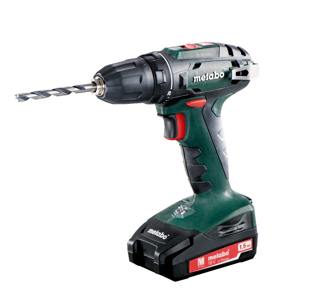 Metabo aku bušilica BS 18 2x1,5Ah, kofer - 602207950 - Slika 2
