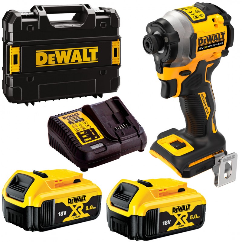 DeWalt aku udarni odvijač DCF850P2T 18V 2x50Ah 205Nm - Slika 2
