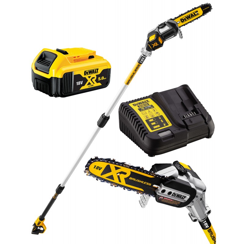 DeWalt aku štapna lančana pila DCMPS567P1 18V 1x5,0Ah