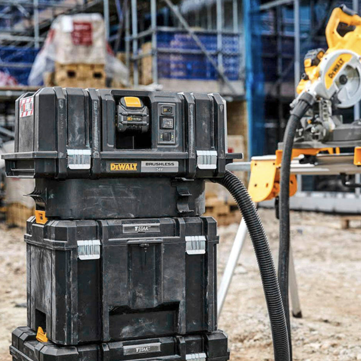 DeWalt aku usisavač DCV586MN 54V Flexvolt 11L Tstak - Slika 5