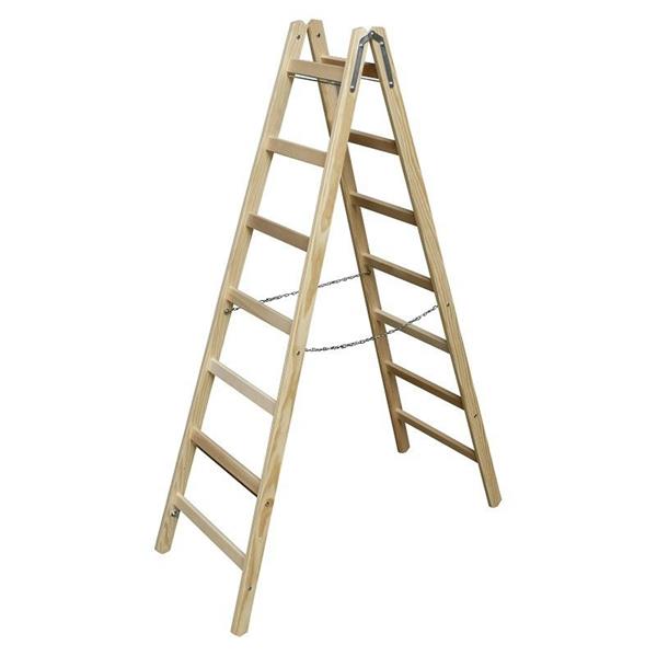 Ljestve drvene soboslikarske 3 gazišta 120cm S3