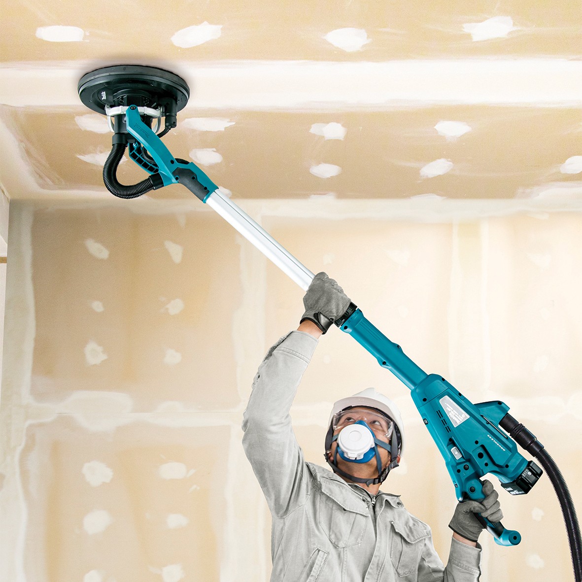 Makita aku brusilica za zidove- žirafa DSL801ZU 18V 225mm - Slika 2