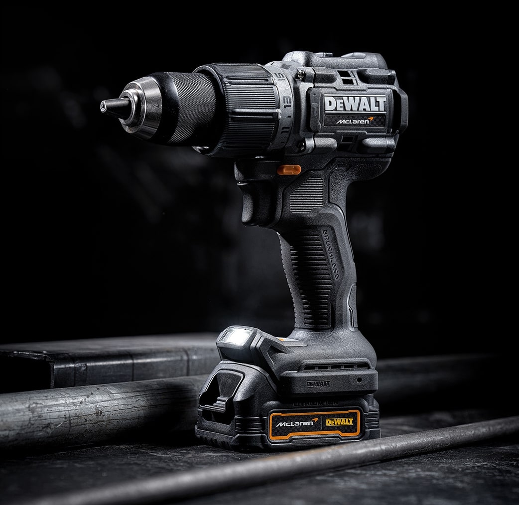 DeWalt McLaren F1 aku udarna bušilica 18V 90Nm 2x1,7Ah Powerstack - Slika 5