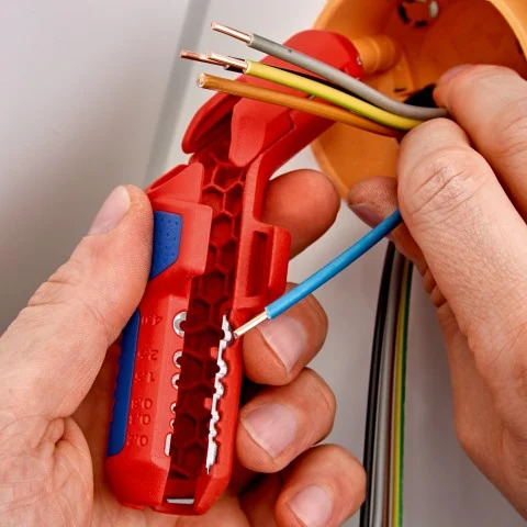 Knipex ErgoStrip alat za skidanje izolacije 16 95 01 SB - Slika 4