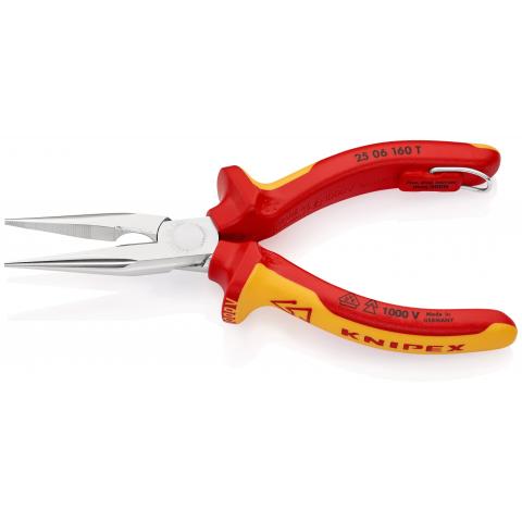 Knipex kliješta poluokrugla špic 160mm 1000V 25 06 160 - Slika 2