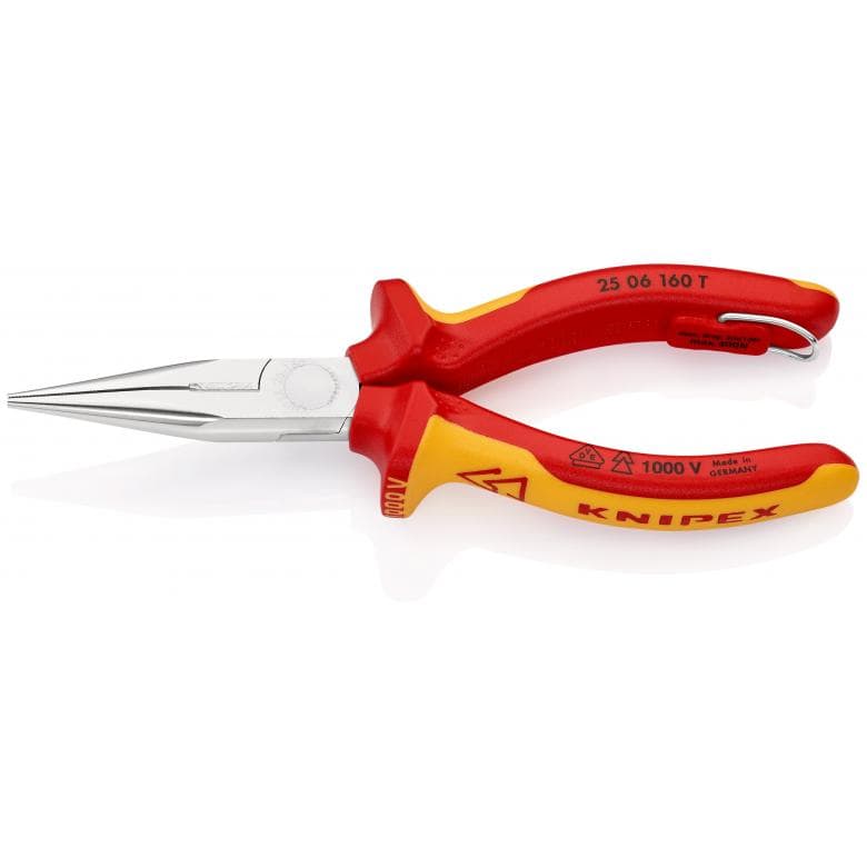 Knipex kliješta poluokrugla špic 160mm 1000V 25 06 160