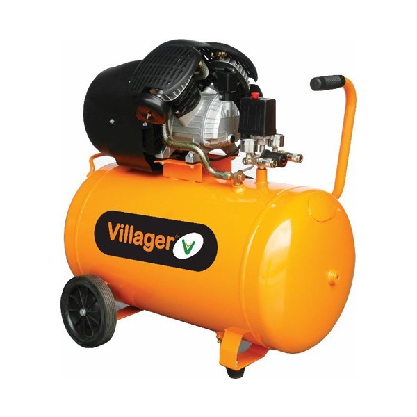 Villager kompresor VAT VE100D (100l,8bar, 316l/m, 2,2kW) 054057