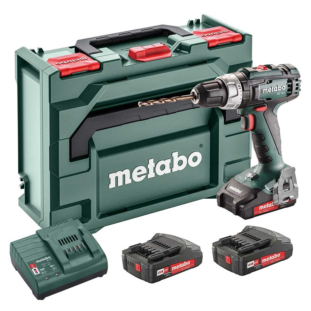 Metabo aku bušilica-odvijač BS 18 L 18V 2x2,0Ah - 602321500 - Slika 3