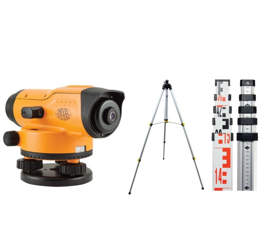 Nivel System optički nivelir N32X + letva i stativ - Slika 2
