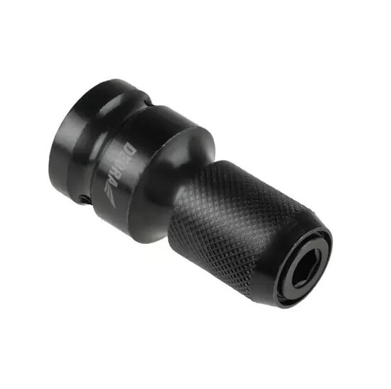 Dedra udarni adapter 1/2"-1/4" HEX, za bitove