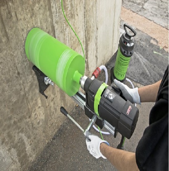 Eibenstock bušilica dijamantna DB 201+ stalak, 2500W - Slika 3