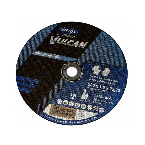 Rezna ploča 230x1,9x22,23 Vulcan