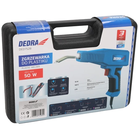 Dedra aparat za varenje plastike 500⁰C 50W DED7528 - Slika 2