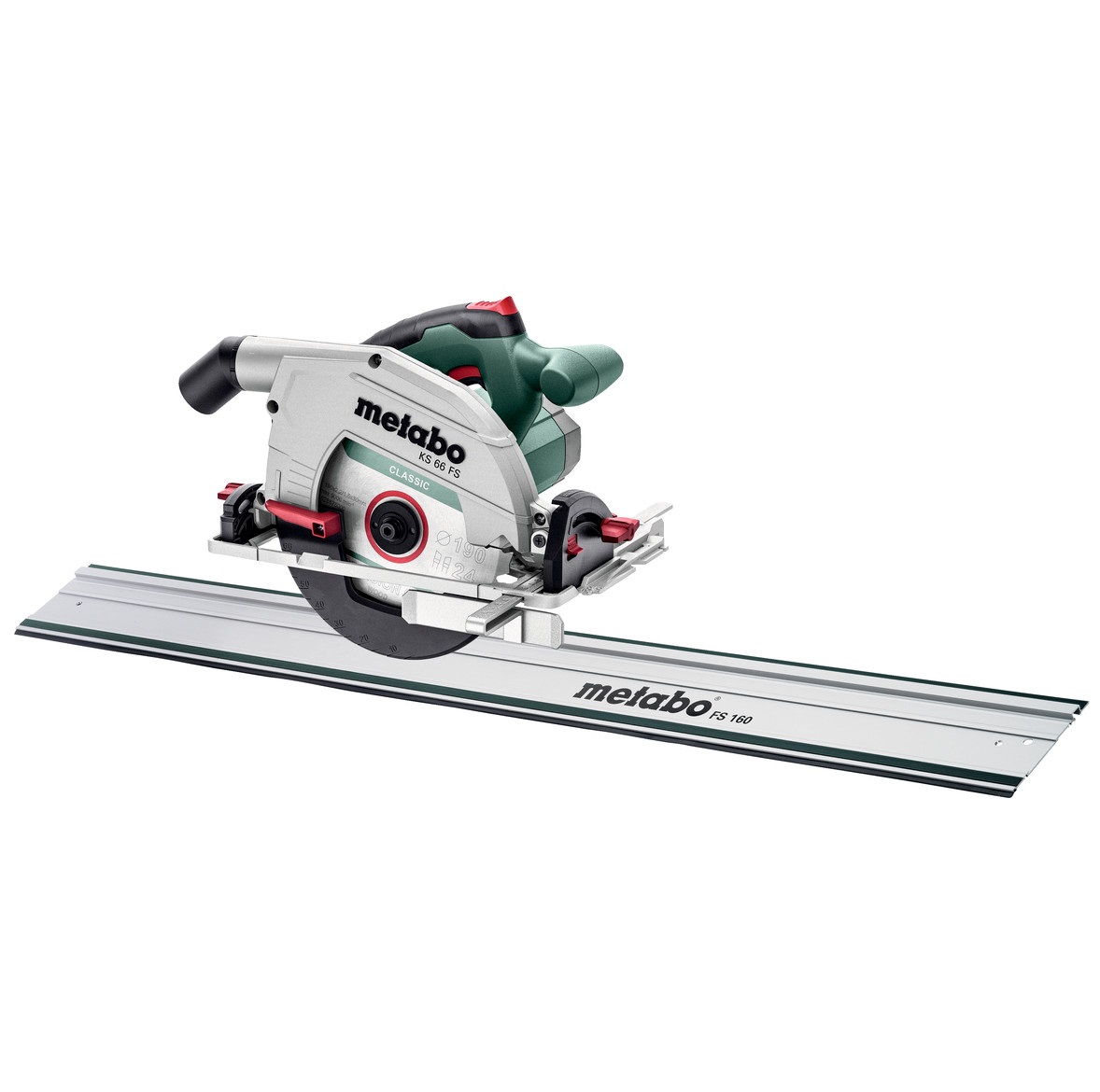 Metabo pila kružna KS 66 FS + vodilica FS 160 - Slika 6