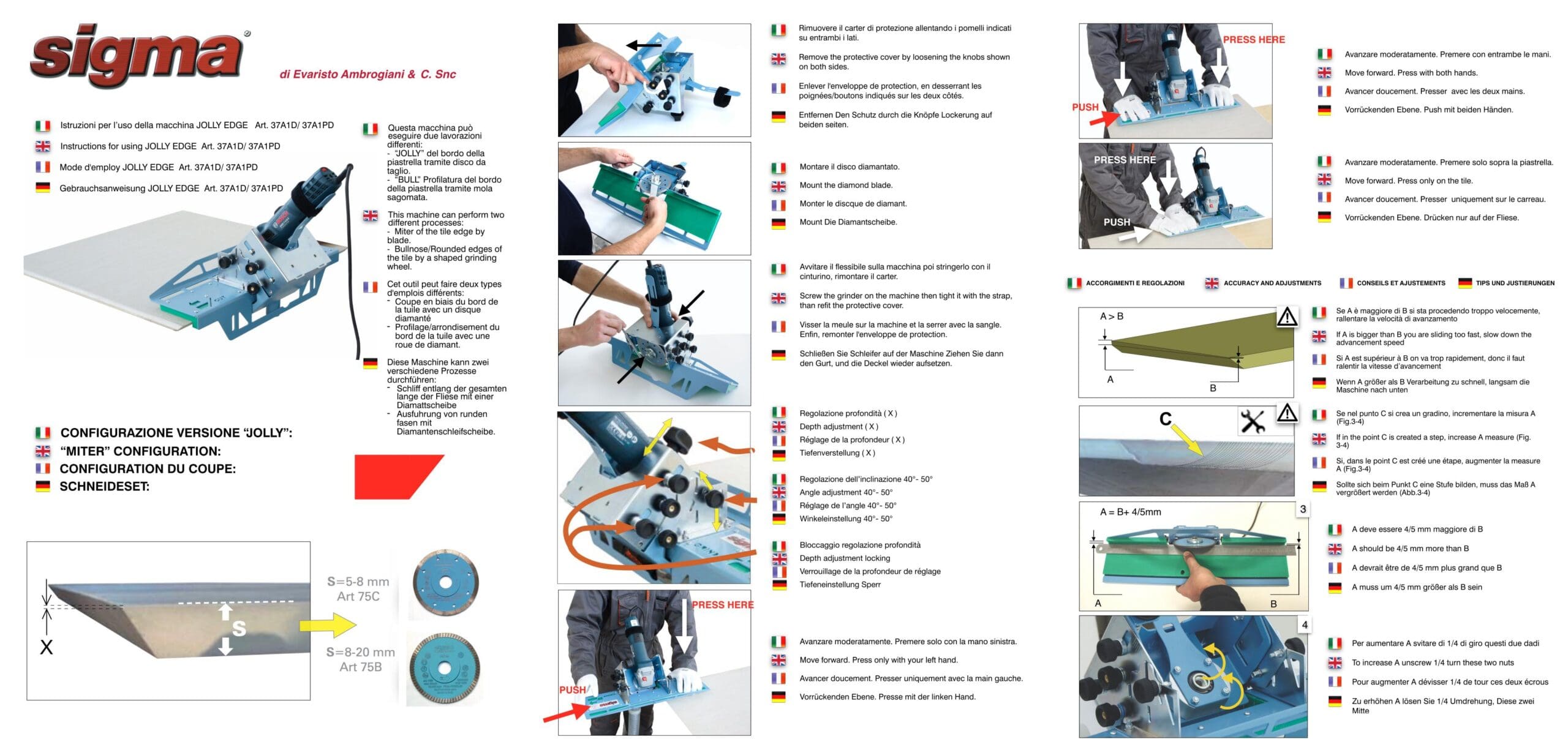 Sigma Jolly Edge 37A3D - Slika 3