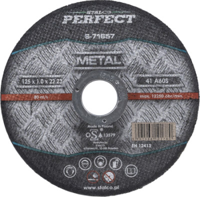Stalco rezna ploča za metal 230x3,0 71667