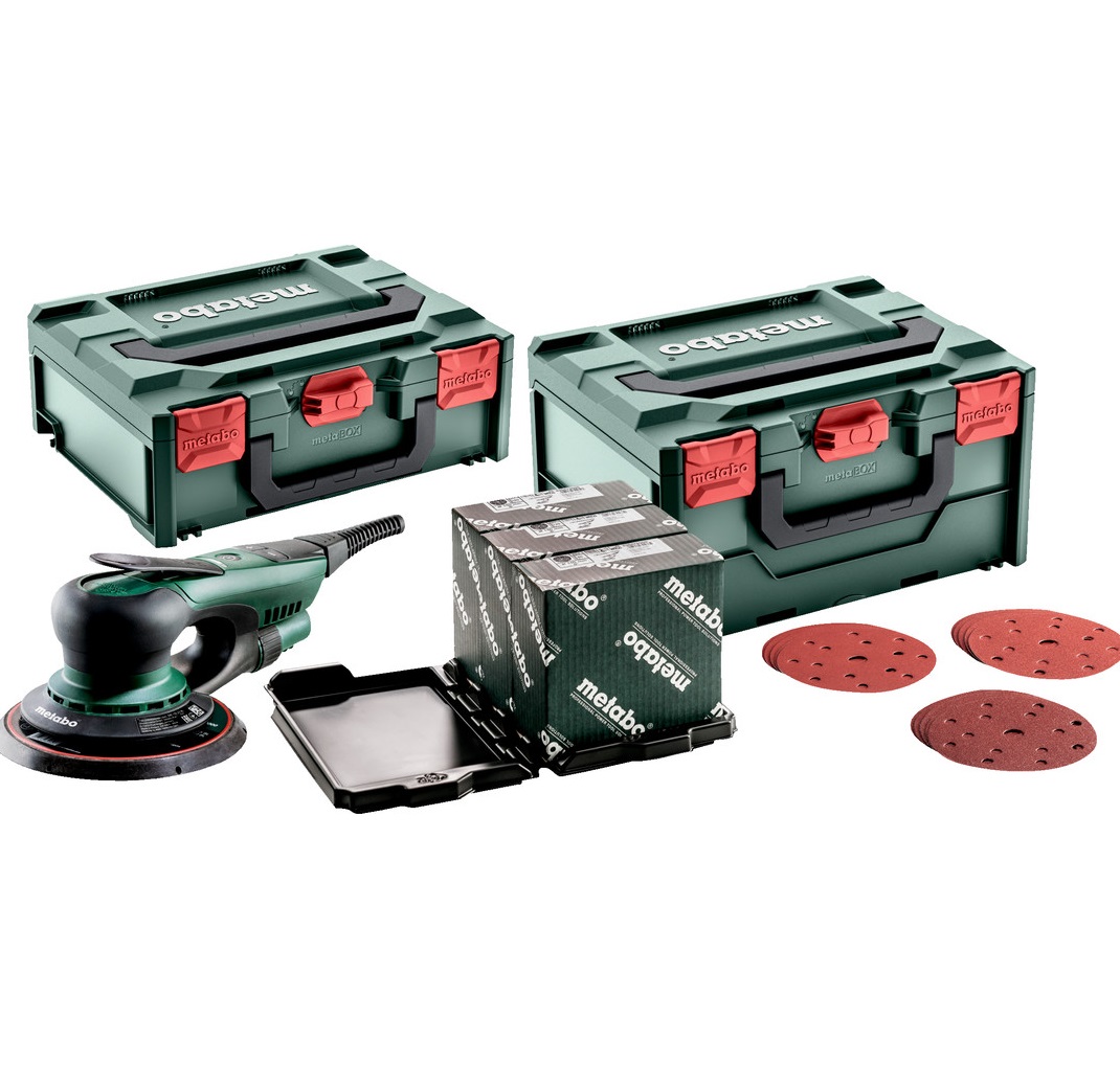 Metabo ekscentrična Brusilica SXE 150-5.0 BL SET + koferi i br.papiri