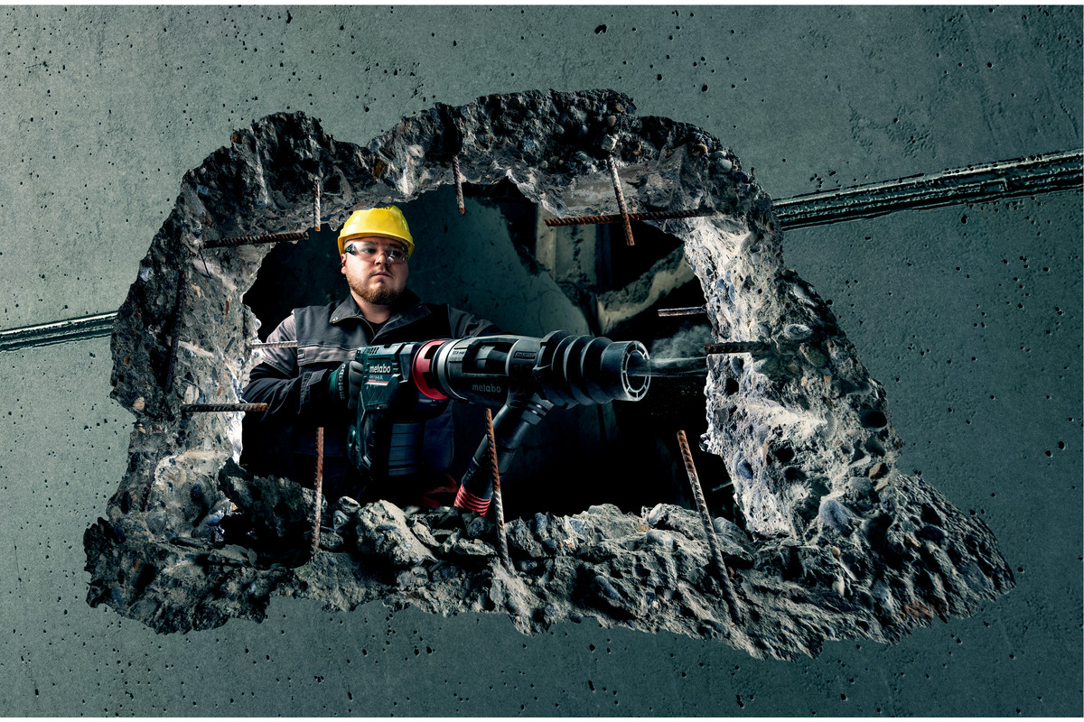 Bušeči čekić METABO KHEV 8-45 SDS-max 12,2J 1500W - Slika 3