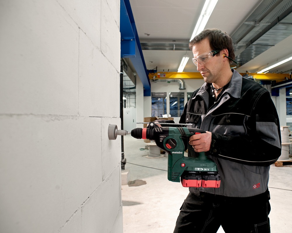 Metabo aku bušači čekić KHA 36-18 LTX 32, kofer - 600796840 - Slika 3