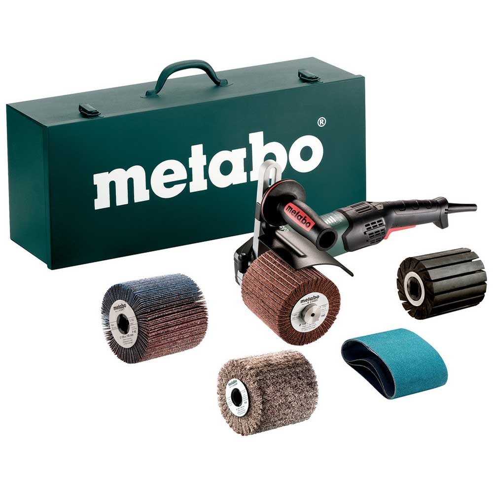 Metabo brusilica - satinirka SE 17-200 RT set rotacijskih 100-200 mm 1.700 W