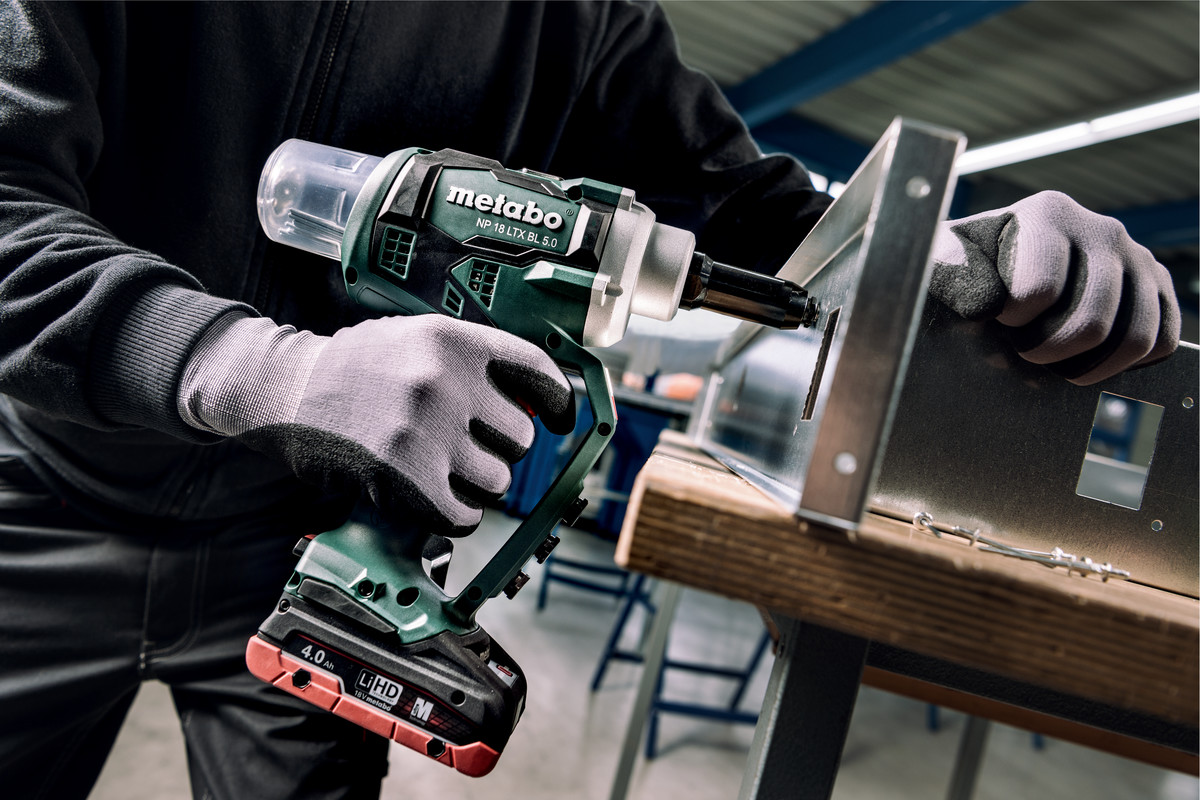 Metabo aku kliješta za blok zakovice NP 18 LTX BL 5.0 2x2,0Ah - Slika 2