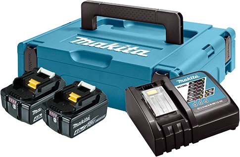 Makita set akumulatora i punjača (DC18RC) 197494-9 – 2x18V 4,0Ah - Slika 2