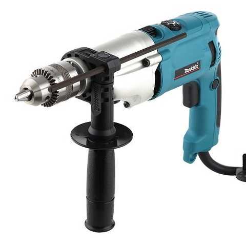 Makita elektronička udarna bušilica HP2070 1010W - Slika 3