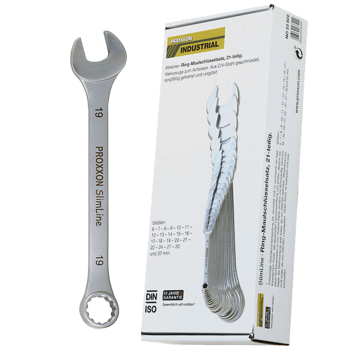 Proxxon 21-dijelni set kombiniranih ključeva SlimLine.