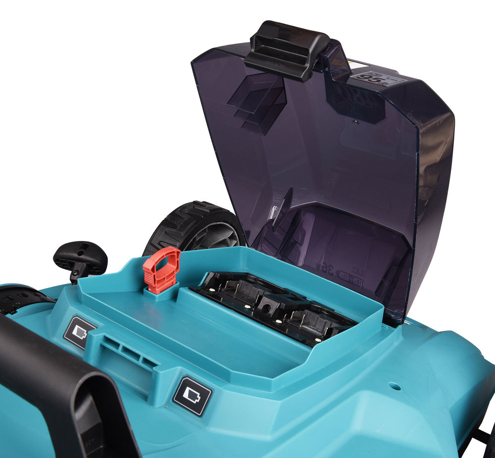 Makita aku kosilica DLM481CT2 18+18V 2x5,0Ah - Slika 3
