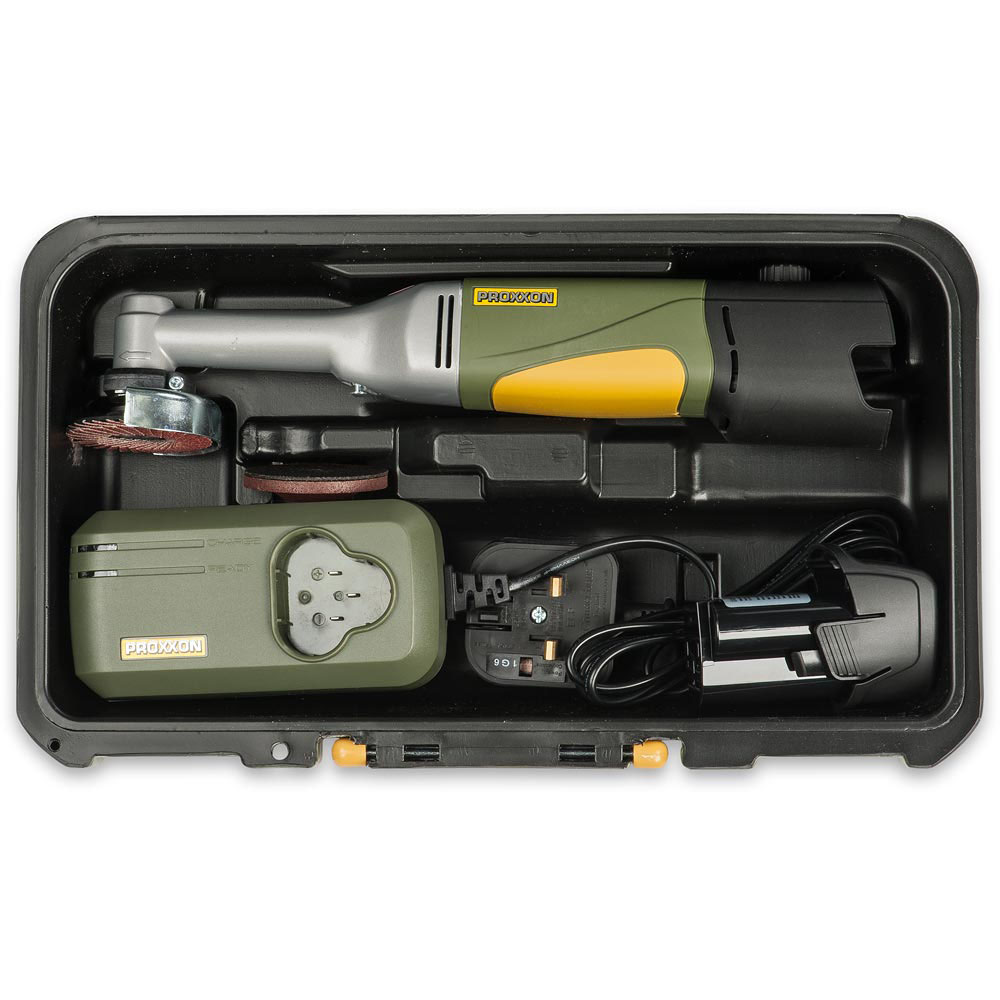 Proxxon aku kutna brusilica produžena LHW/A 12V 1x2,6Ah - Slika 4