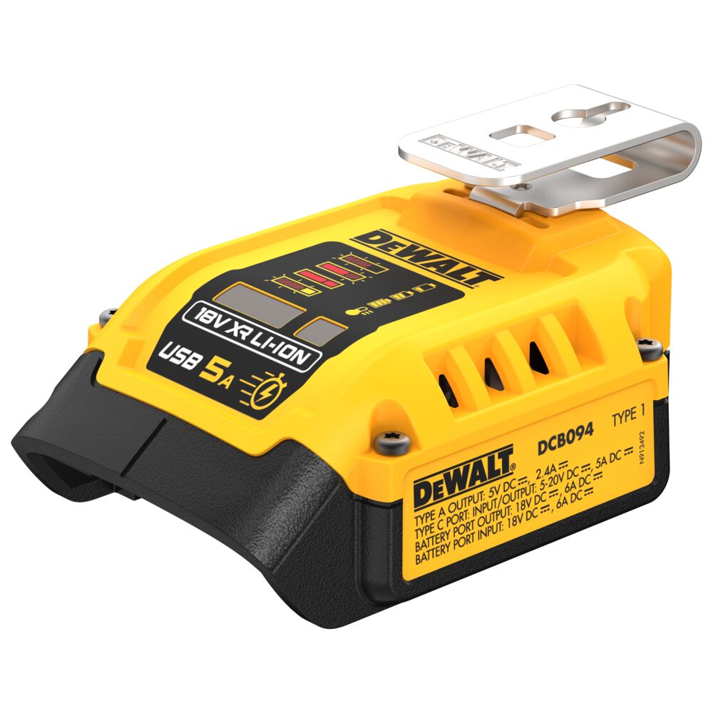 DeWalt set za punjenje DCB094K USB/DC adapter - Slika 2