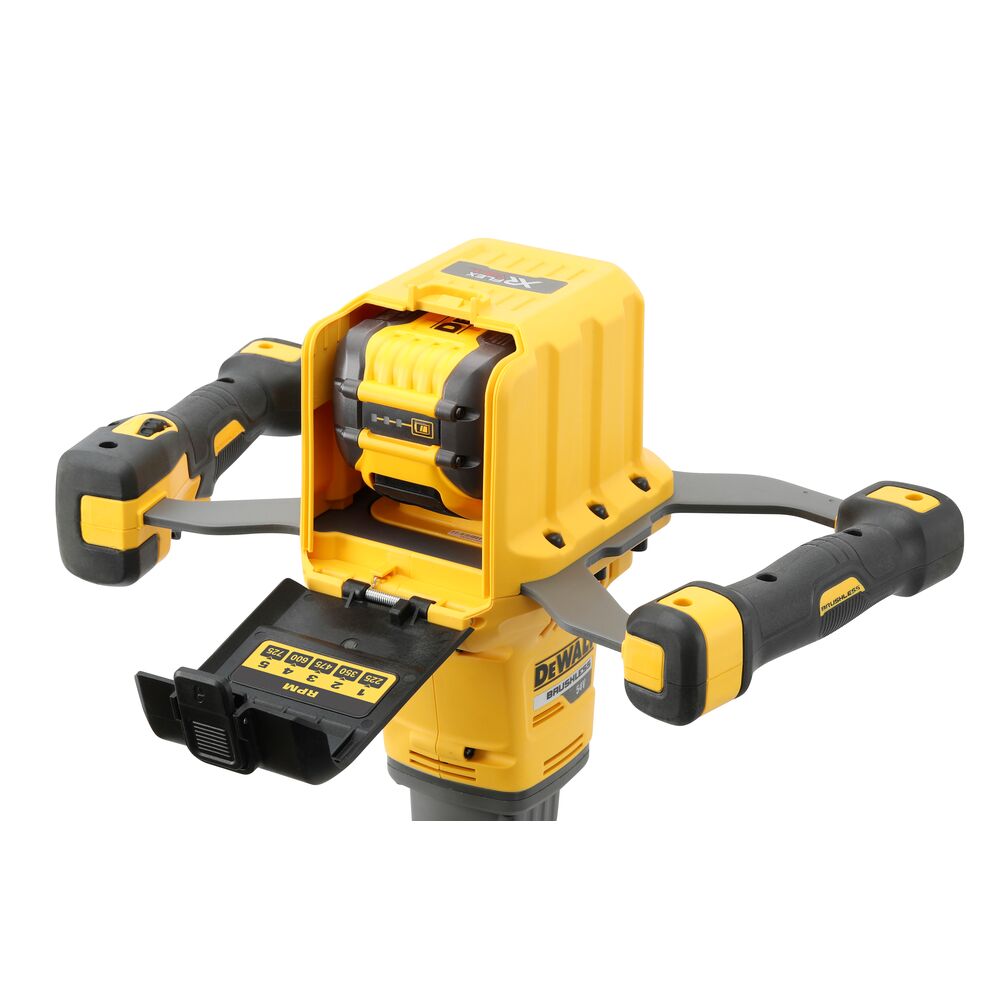 DeWalt aku mješač DCD240N 54V Flexvolt, solo - Slika 3