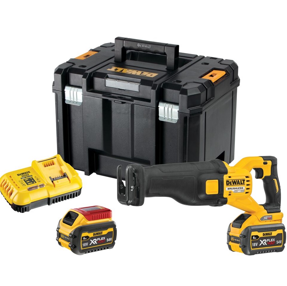 DeWalt aku sabljasta pila DCS389T2 18/54V 2x6,0Ah Flexvolt
