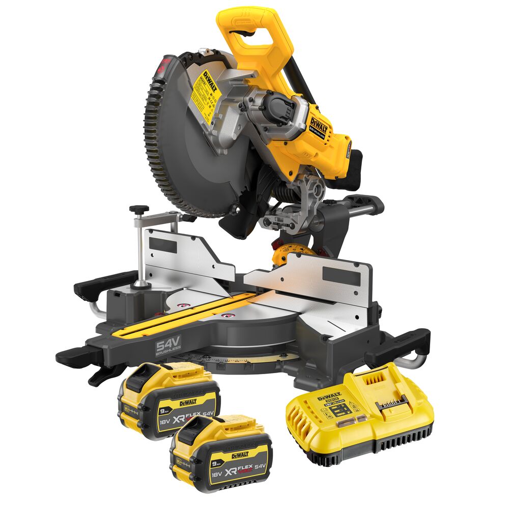 DeWalt aku potezna kružna pila DCS781X2 54V 2x9,0Ah 305mm - Slika 2