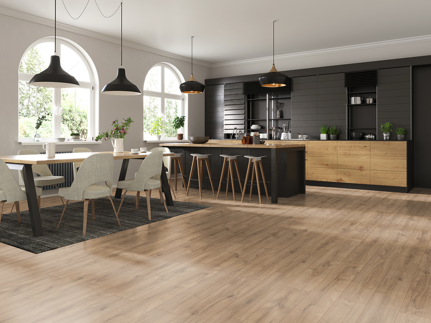 Laminat pod.obloga klik 8mm Hrast Cubana Greige 8/33 WR - Slika 5