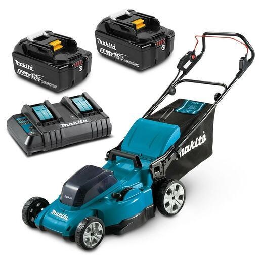 Makita aku kosilica DLM480CT2 18+18V 2x5,0Ah - Slika 6