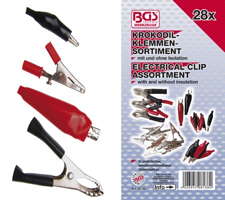 Setovi sitnog pribora Set aligator klemi 28 kom pro+ 8138