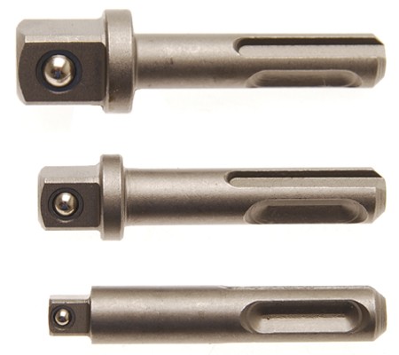 Setovi sitnog pribora Set adaptera SDS+ na 1/4",3/8",1/2" 3dj. pro+ 8214