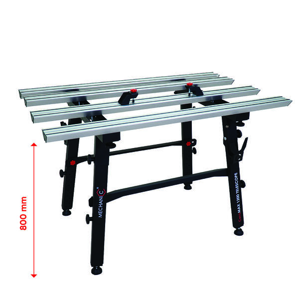 CERAMAX 1200 teleskopski stol za obradu keramike, dim. 130x78cm - Slika 2