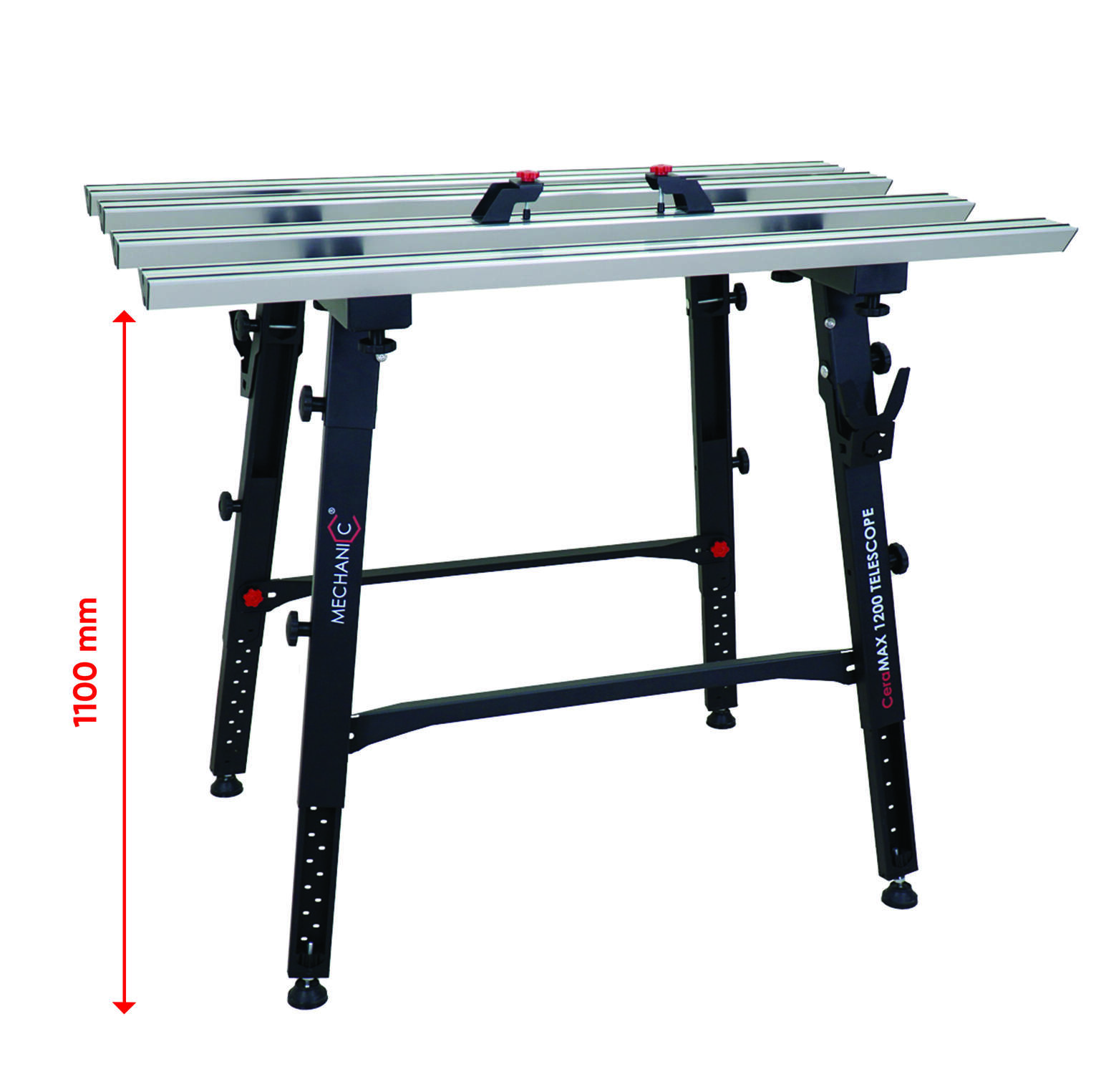 CERAMAX 1200 teleskopski stol za obradu keramike, dim. 130x78cm - Slika 3