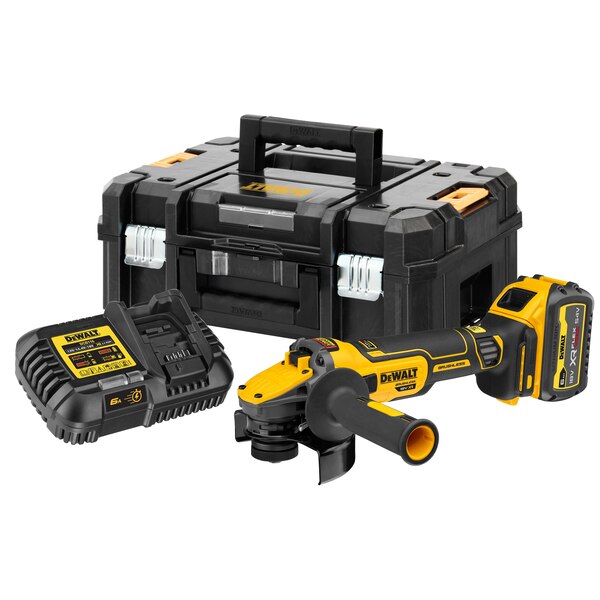 DeWalt Flexvolt aku kutna brusilica DCG409T1 18/54V 1x6,0Ah - Slika 4