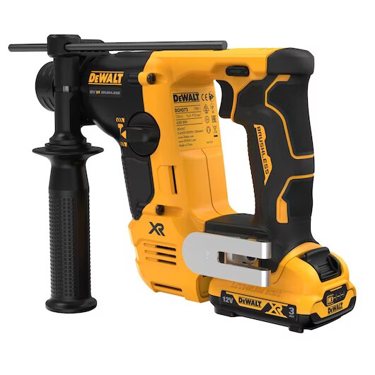 DeWalt aku udarna bušilica DCH072L2 1,1J 2x3,0Ah 12V - Slika 4